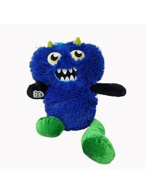 Build A Bear16"  Blue Monster Mixers Plush Toy Furry Stuffed Animal Green Feet